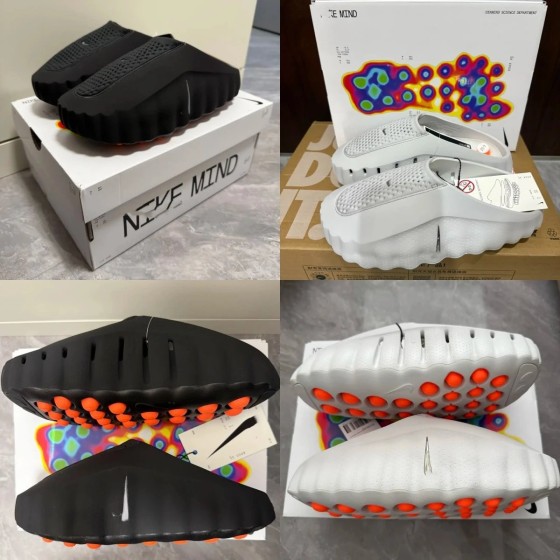 Mind 001-002 舒适柔软包头拖鞋室内居家防滑厚底踩屎感